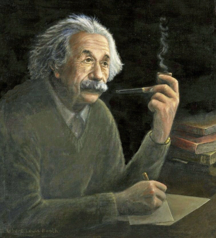 Albert Einstein - bobonart